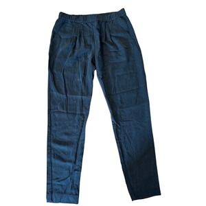 Cabi Black‎ Elastic Waist Pleated Tapered Leg Trousers Pants Small 210464